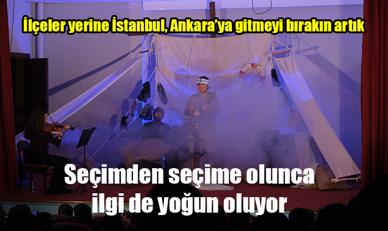 Alpu ve Mihalıççık’ta gösterilere büyük ilgi