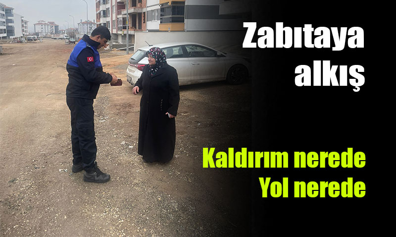Odunpazarı zabıta ekiplerinden örnek davranış