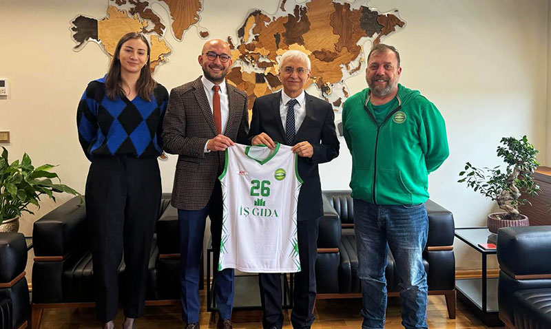 Peyman Spor Kulübünden Rektör ÖZCAN’a Ziyaret