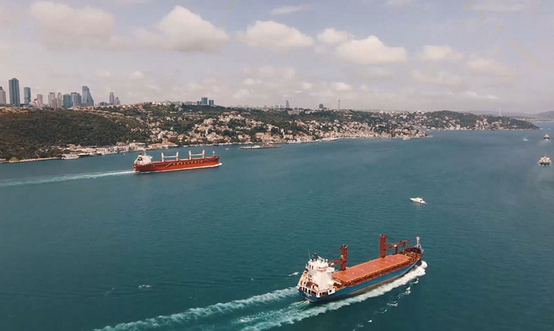 2023 yılında boğazlardan 83 bin 892 gemi geçti
