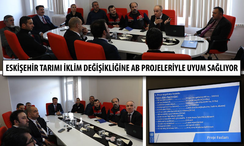 Eskişehir Tarımı İklim Değişikliğine Ab Projeleriyle Uyum Sağlıyor