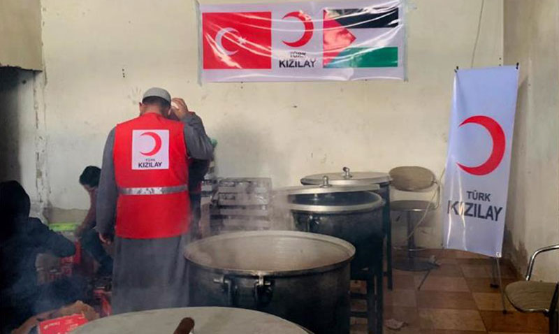 Kızılay Gazze’deki Yeni Aşevini Refah’ta Açtı