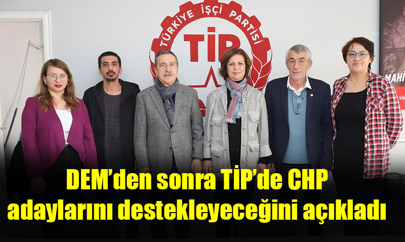 DEM Parti Gibi TİP’de Ayşe Ünlüce’yi destekleyecek