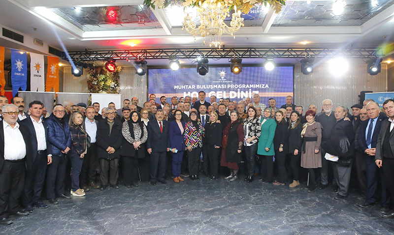 Hatipoğlu muhtarlarla buluştu