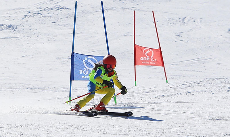 Minikler Kayak Alp Disiplini Eskişehir 1.si