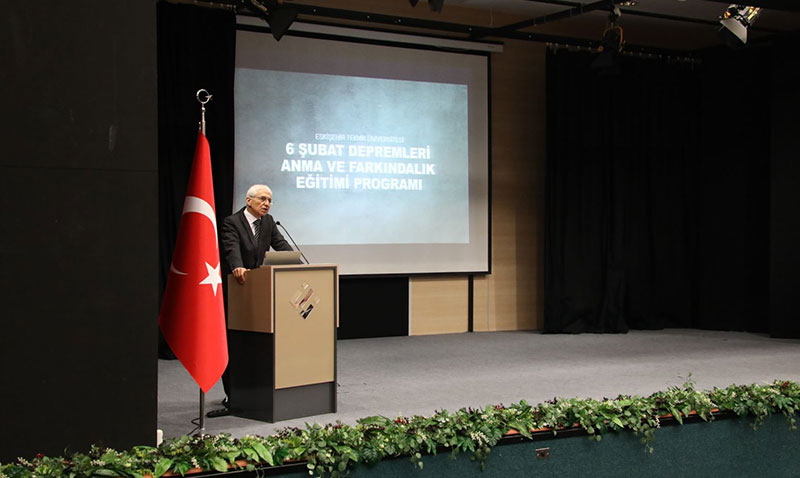 ESTÜ’de 6 Şubat Depremleri Anma ve Farkındalık Programı Düzenlendi