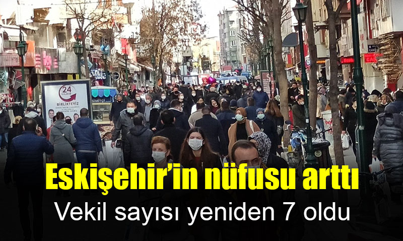 Eskişehir’in nüfus sayısı açıklandı