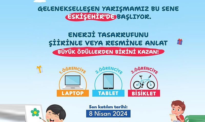 OEDAŞ’ın geleneksel şiir ve resim yarışması için başvurular başladı