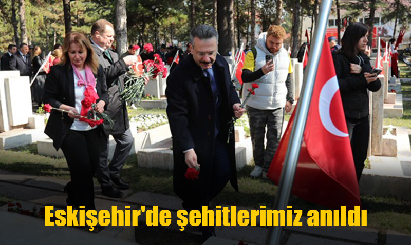 Eskişehir’de şehitlerimiz anıldı