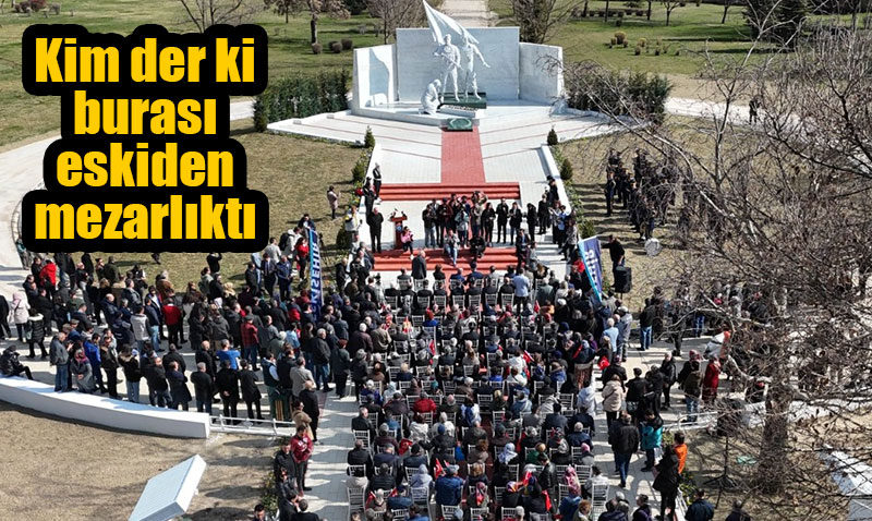 Büyükşehir Belediyesinden, Büyük Park’ın mazisine saygı anıtı: Şehitler Anıtı açıldı