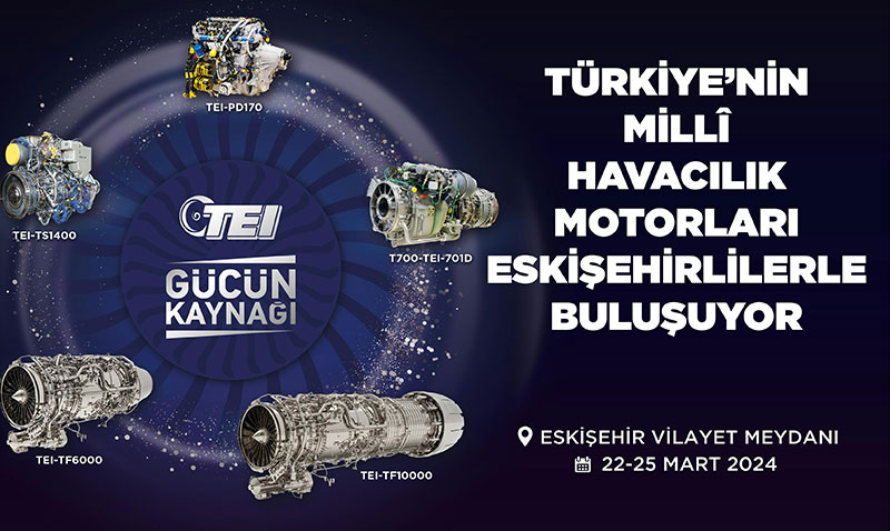 Türkiye’nin Millî Havacılık Motorları Eskişehirlilerle Buluşuyor