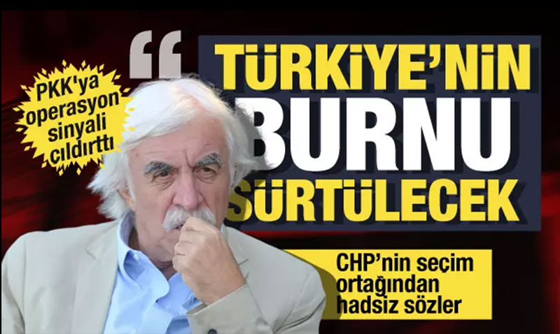 DEM Partili vekil Cengiz Çandar: Operasyon yaparsa Türkiye’nin burnu sürtülecek