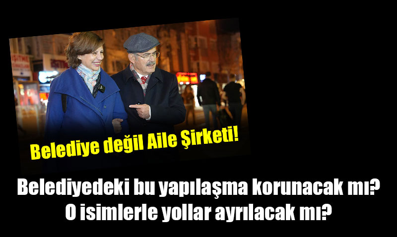 Kazanırsa Ayşe Ünlüce Belediyedeki aile şirketini dağıtacak mı?
