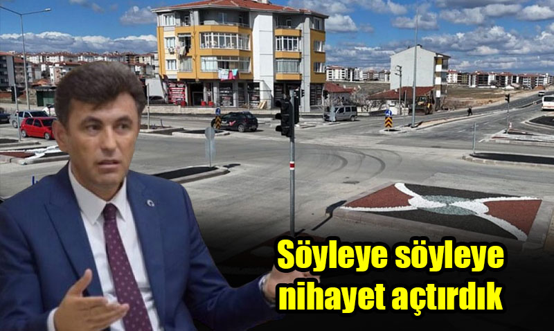 Zihni Çalışkan,4 yıl önce söylediği 2 km’lik yol, seçime bir hafta kala nihayet açıldı