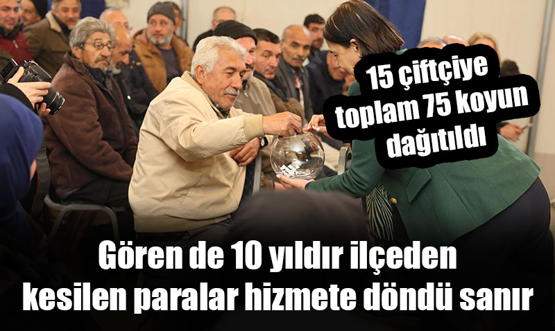Noter huzurunda kura çekilerek 15 çiftçi seçildi