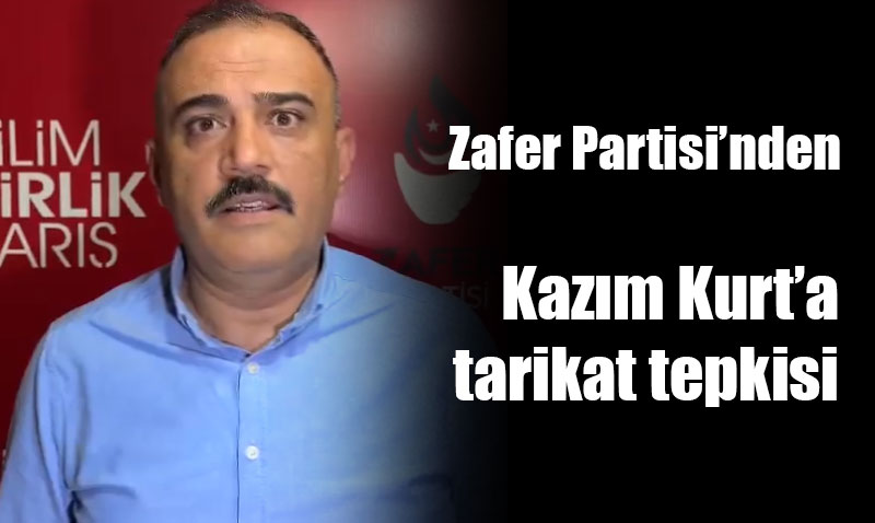 Zafer Partisi Eskişehir İl Başkanı Bayram Bingöl’den Kazım Kurt’a tepki