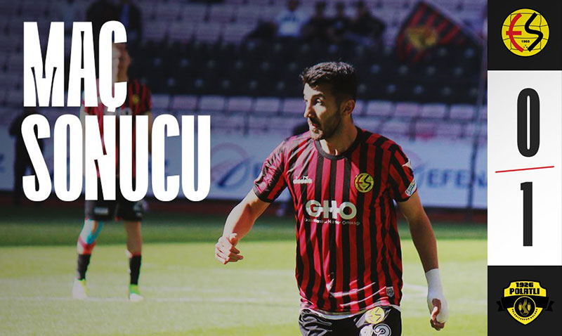 Eskiehirspor’un umutlarn tketen ma