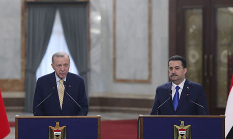 Irak ile ilişkilerimizi, ortak çıkarlarımızı gözeterek ilerletme yönünde güçlü siyasi iradeye sahibiz