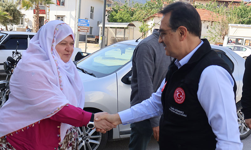 Milletvekili Fatih Dnmezden Sarcakaya ve Mihalgaziye ziyaret