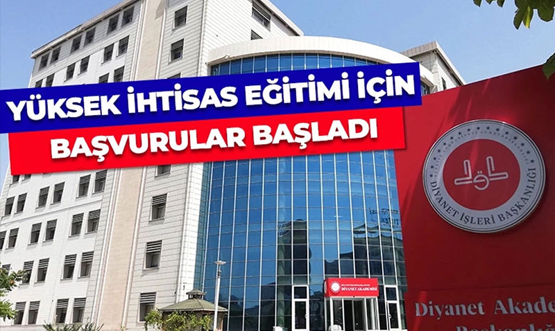 Yksek htisas Eitimi iin bavurular balad