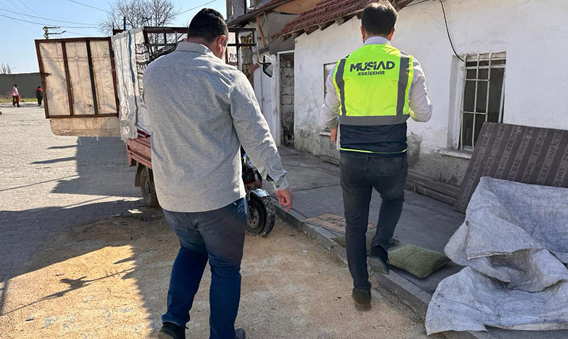 MÜSİAD Eskişehir İhtiyaç sahiplerini ramazan ayında da unutmadı