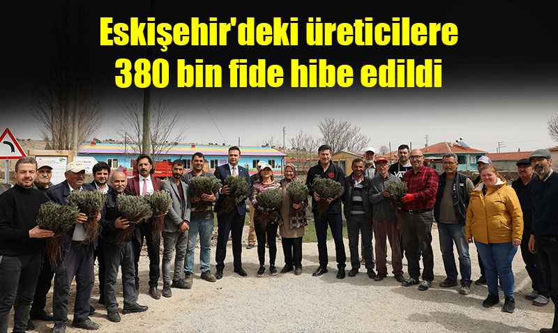 Eskişehir’de Atıl Tarım Arazileri 590 Bin Adet Lavanta İle Renklenecek