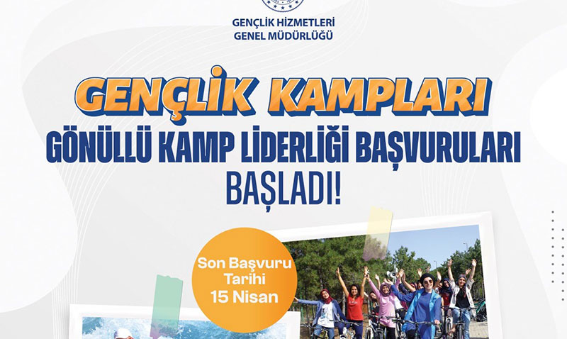 Gençlik Ve Spor Bakanlığı 660 Gönüllü Kamp Lideri Arıyor