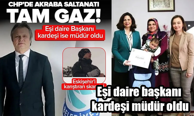 Eskiehirde aile irketine dnen belediyeler yine gndemde