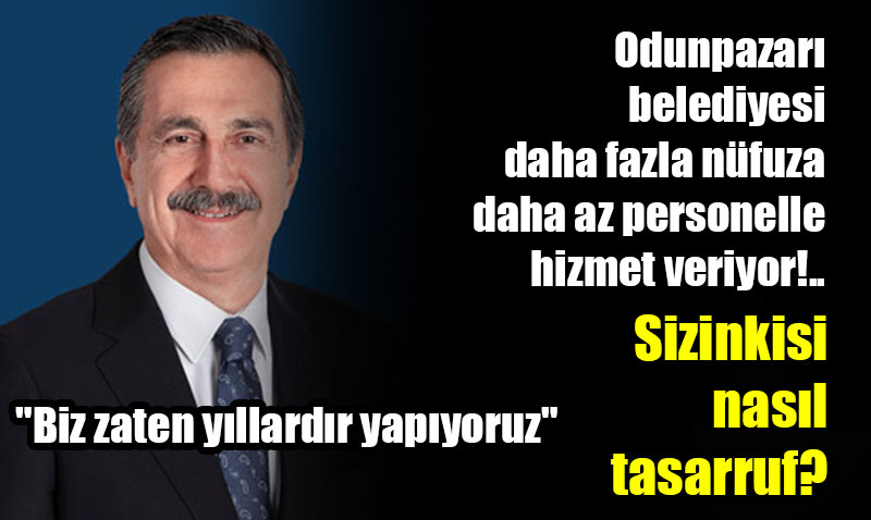 Ataç "zaten yıllardır tasarruf yapıyoruz’ dedi.. Duyanlar inanamadı