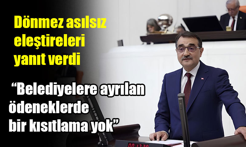  Belediyelere ayrlan deneklerde bir kstlama yok