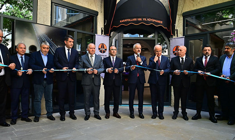 Karayolları 100. Yıl Kütüphanesi Açıldı