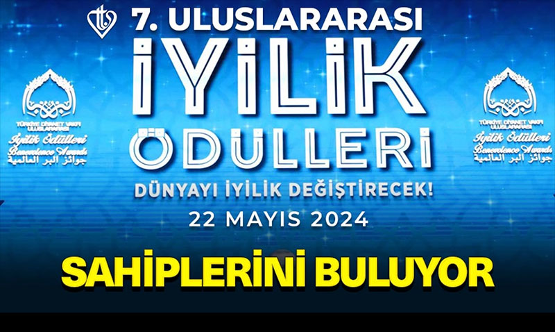 TDV Uluslararası İyilik Ödülleri sahiplerini buluyor