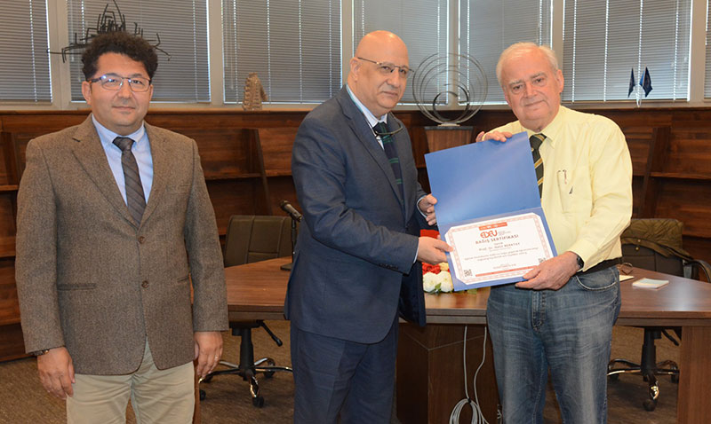 Kültür Söyleşilerine Prof. Dr. Halil Berktay konuk oldu