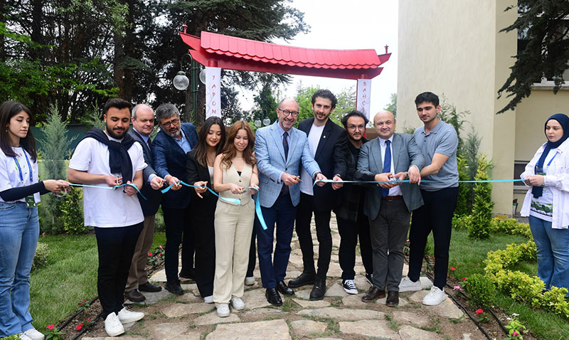 Anadolu Üniversitesi Japon Bahçesi yenilenen yüzüyle hizmete açıldı