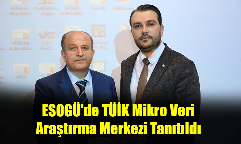 ESOG’de TK Mikro Veri Aratrma Merkezi Tantld