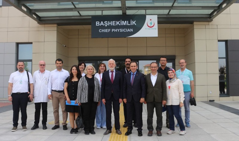 Şehir hastanesi başhekimliğine teknik ziyaret