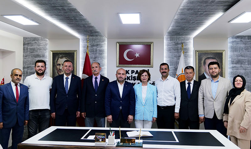Ünlüce’den AK Parti Eskişehir İl Başkanı Gürhan Albayrak’a iadei ziyaret
