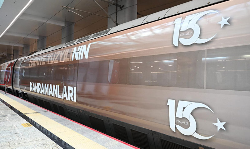 15 Temmuz Demokrasi Ve Milli Birlik Treni Yola kyor