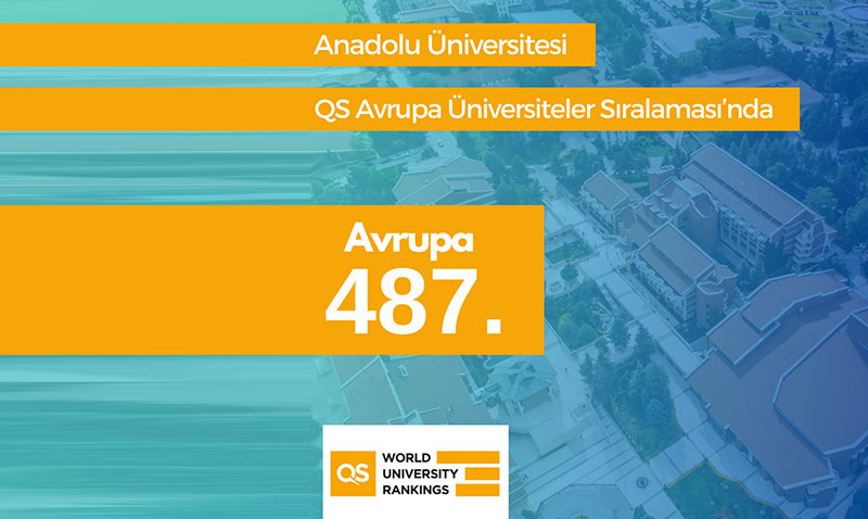 Anadolu Üniversitesi Avrupa’nın en iyi 500 üniversitesi arasında