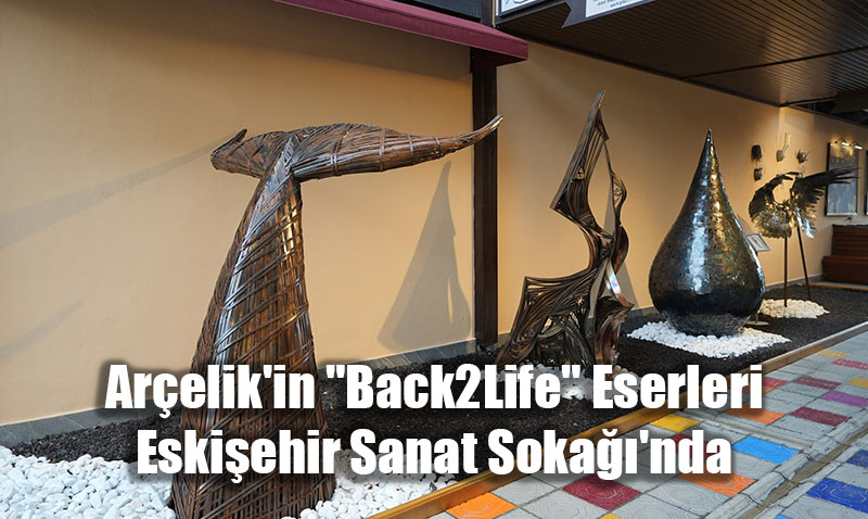 Arçelik’in "Back2Life" Eserleri Eskişehir Sanat Sokağı’nda Sergileniyor