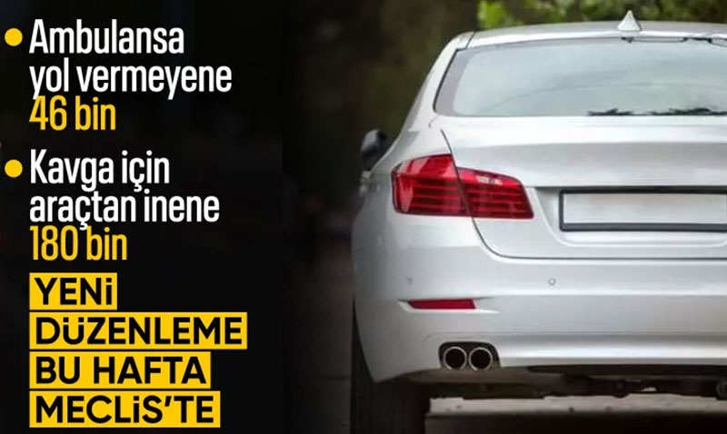 Trafik Cezalarında Büyük Artışlar İçeren Yeni Kanun Teklifi Meclis Gündeminde