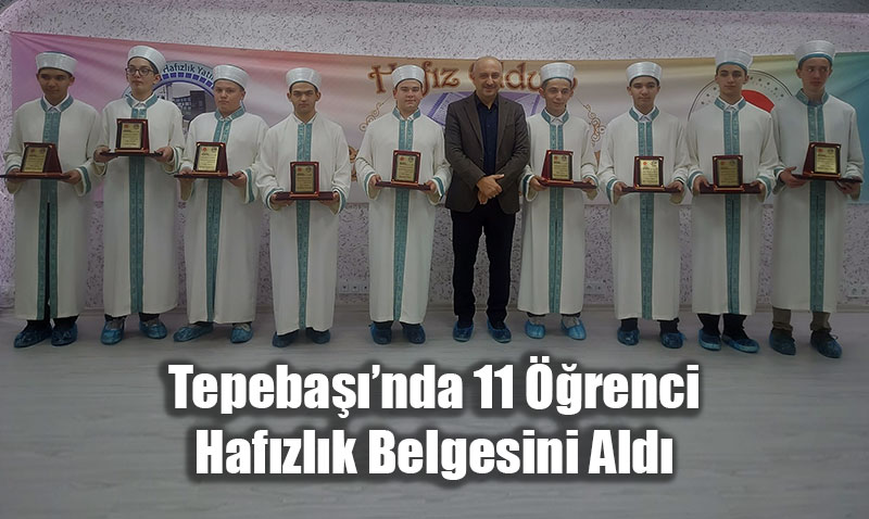 Tepebanda 11 renci Hafzlk Belgesini Ald, Harlklarn Gazzeye Balad