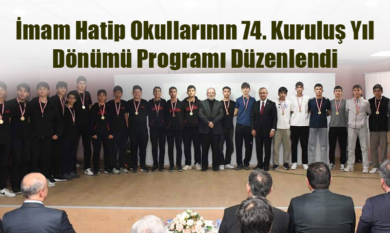 mam Hatip Okullarnn 74. Kurulu Yl Dnm Eskiehirde Kutland