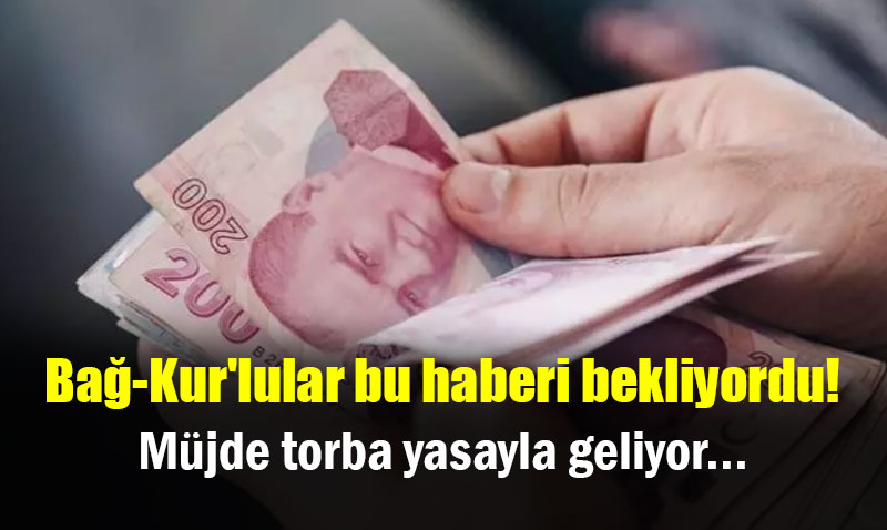 Bağ-Kur’lulara Erken Emeklilik Yolu Açılıyor