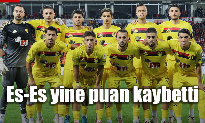 Eskişehirspor Evinde Puan Kaybetti