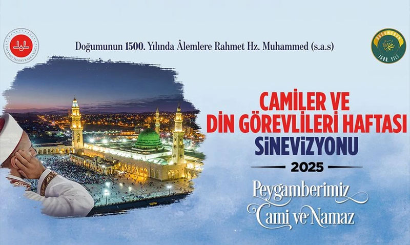 Camiler ve Din Görevlileri Haftası Sinevizyonu - 2025