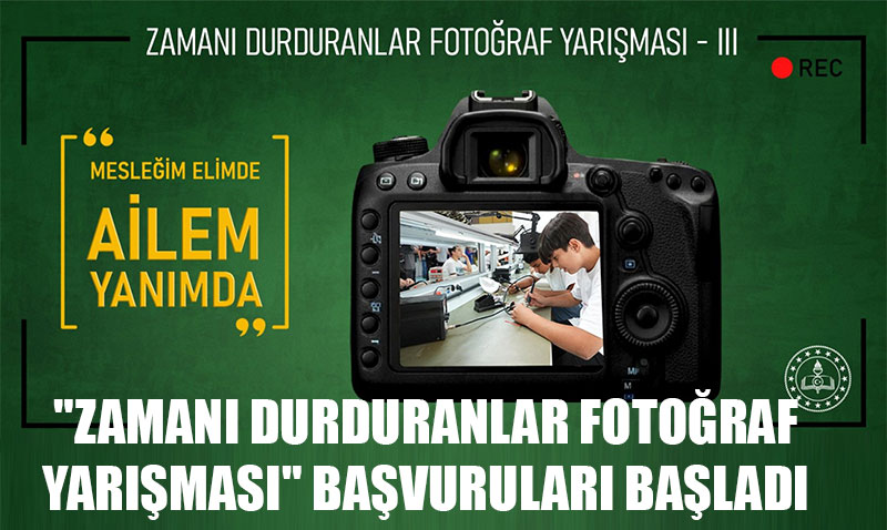 "Zamanı Durduranlar Fotoğraf Yarışması" Başvuruları Başladı