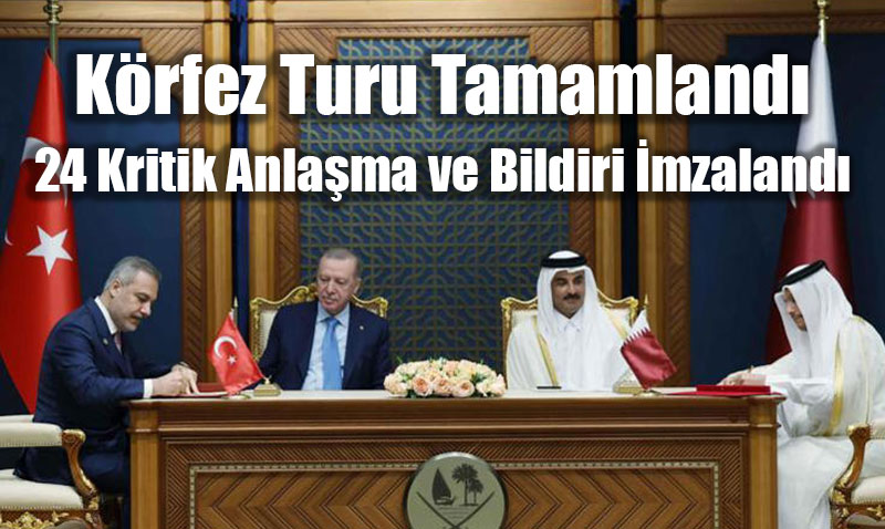 Cumhurbaşkanı Erdoğan’ın Körfez Turu Tamamlandı