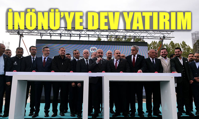 İnönü’ye Dev Yatırım: Kültür ve Kongre Merkezi’nin Temeli Atıldı