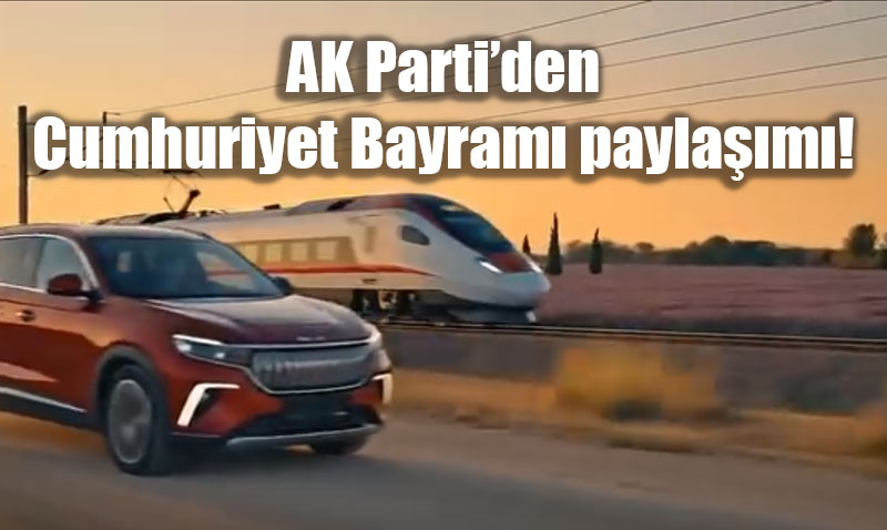 AK Parti’den Cumhuriyet Bayramı paylaşımı! Erdoğan’ın o sözlerine yer verildi